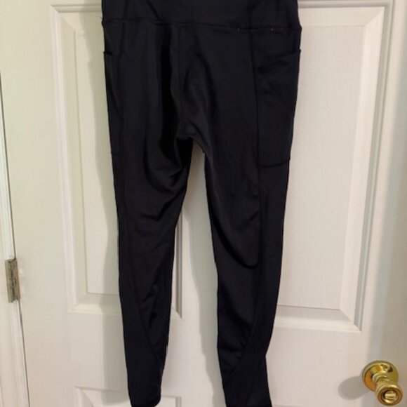 Victoria's Secret 7/8 Black Leggings with Pocket Sz S - Picture 3 of 6